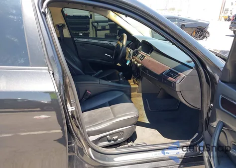 2007 BMW 530I z USA, uszkodzony, nr VIN WBANE73587B996893